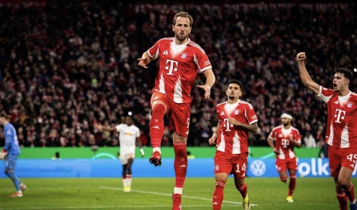 德甲积分榜，拜仁3：0，6分领跑，勒沃库森4：0升第4，4-6名同分